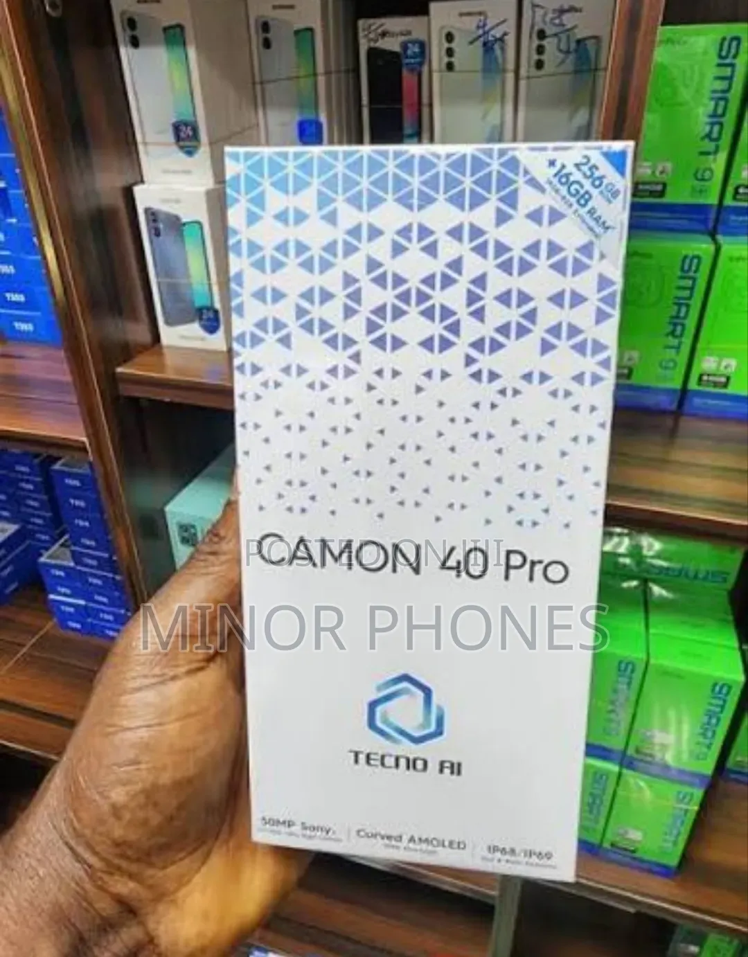 New Tecno Camon 40 256 GB Black