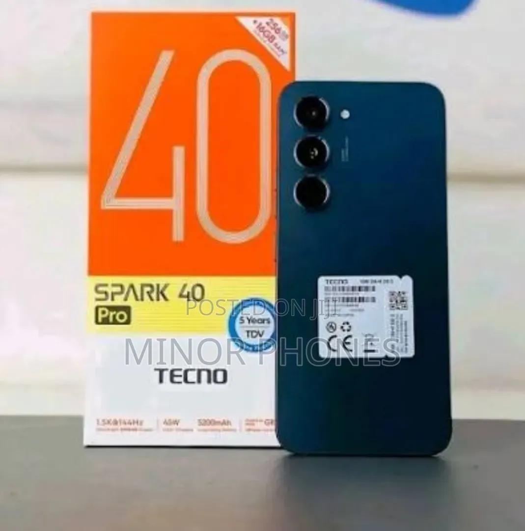 New Tecno Spark 40 Pro 256 GB Gold