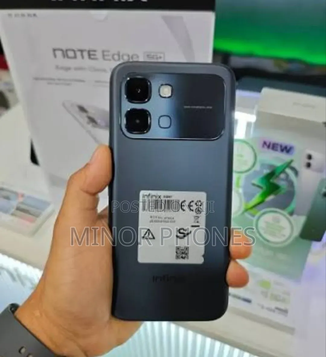 New Infinix Note Edge 256 GB Gold