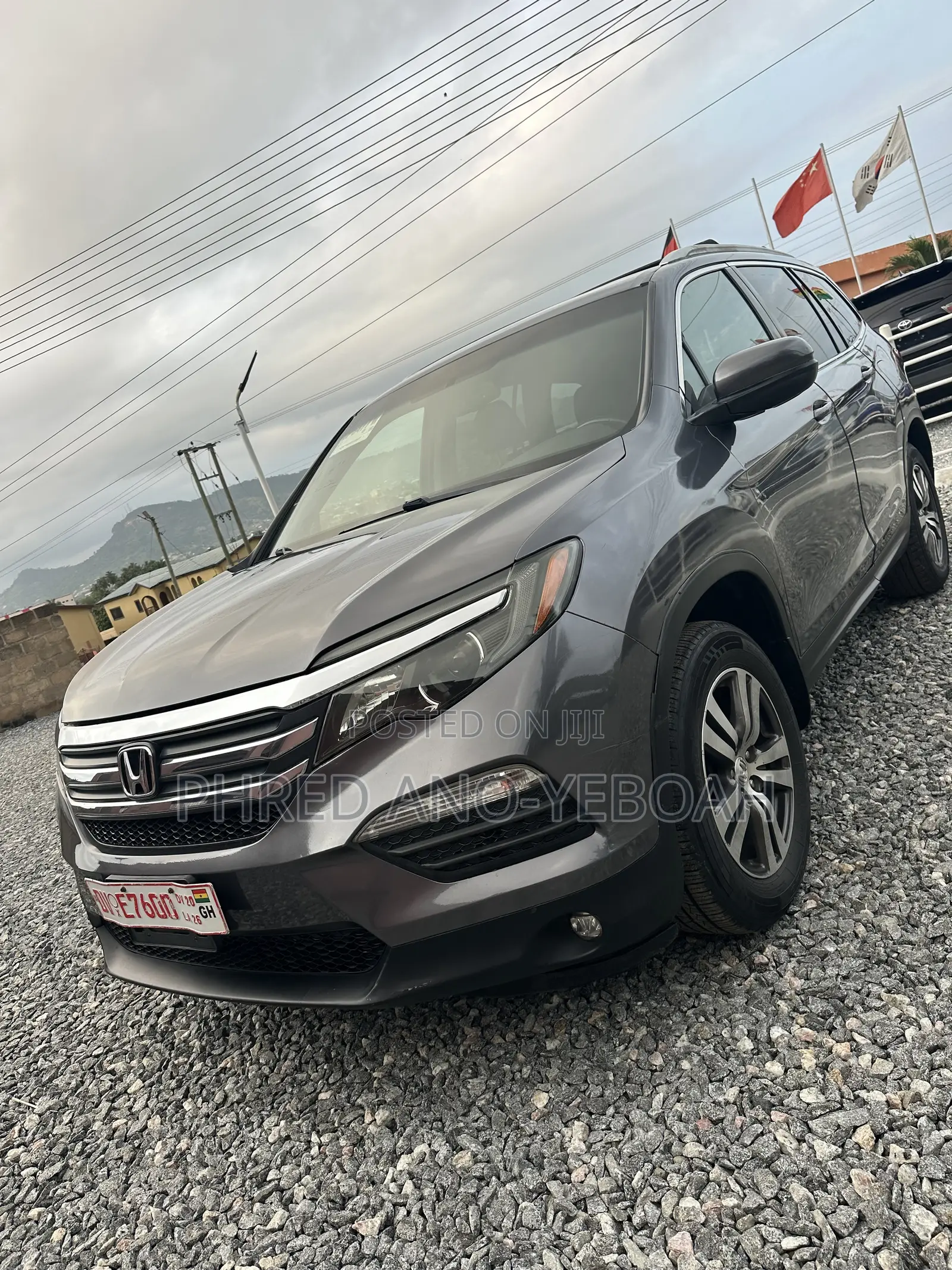Honda Pilot Touring AWD 2018 Gray