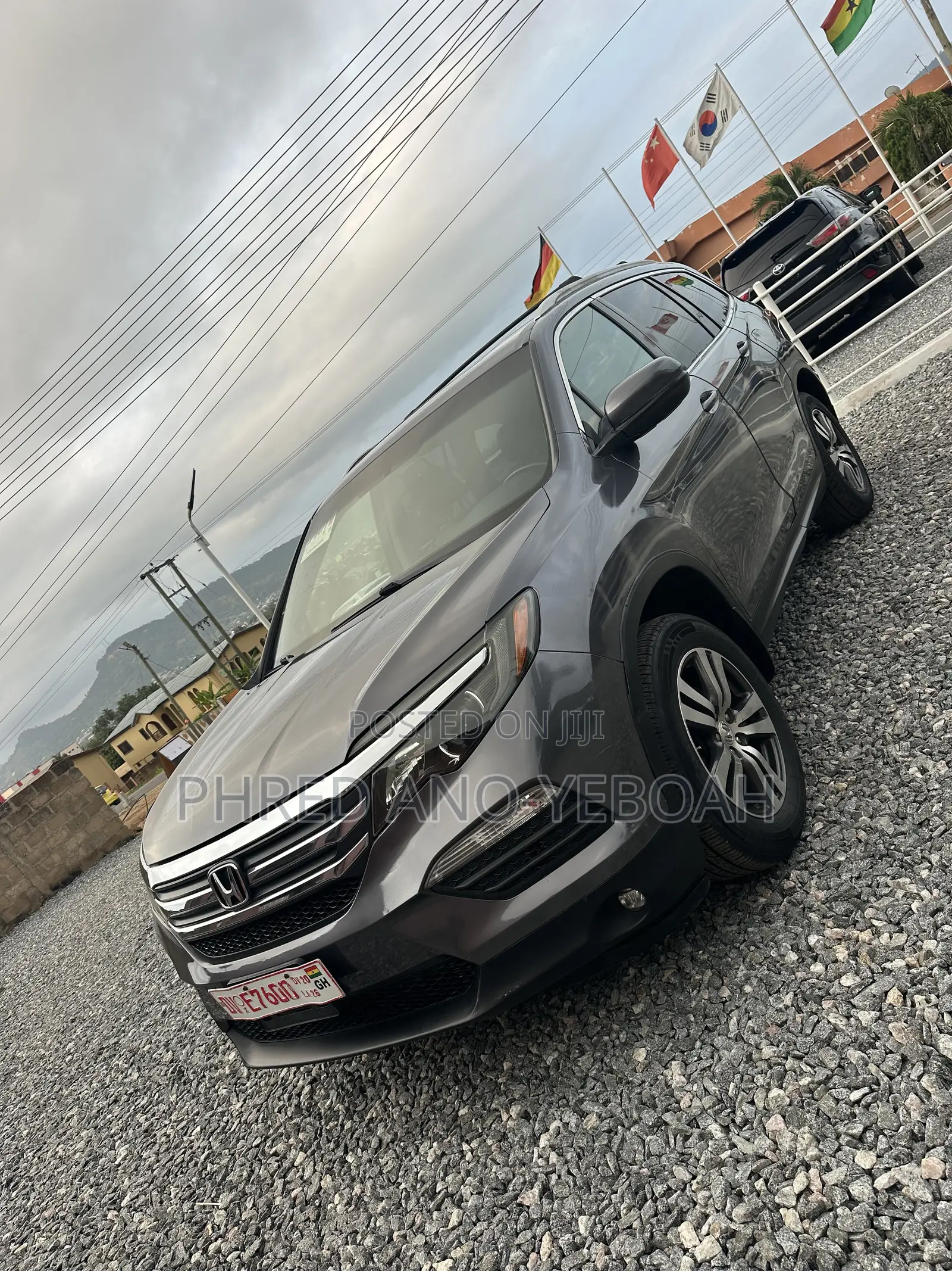 Honda Pilot Touring AWD 2018 Gray