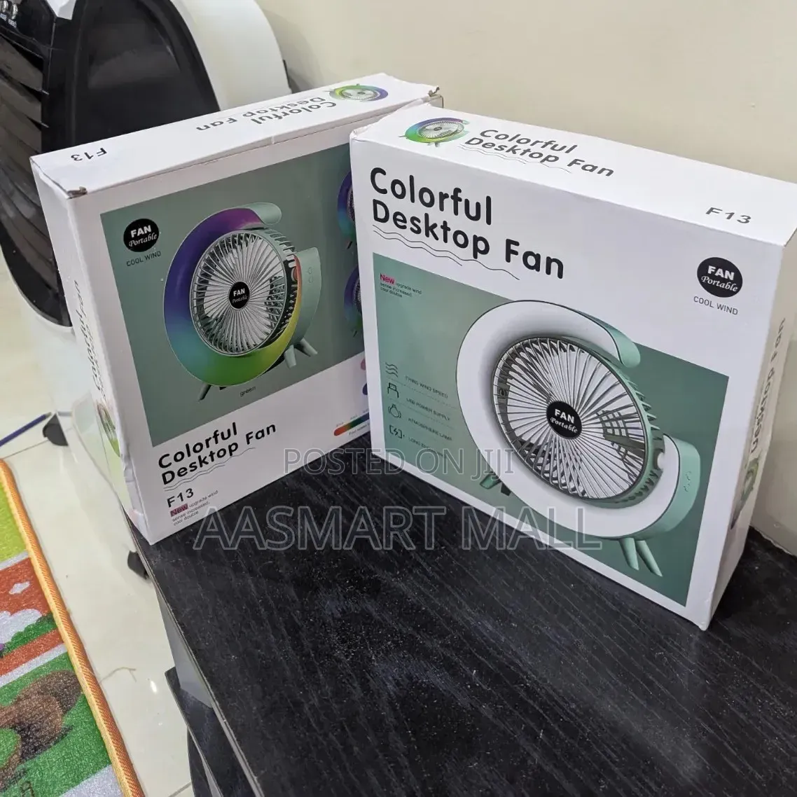 Colourful Desktop Fan