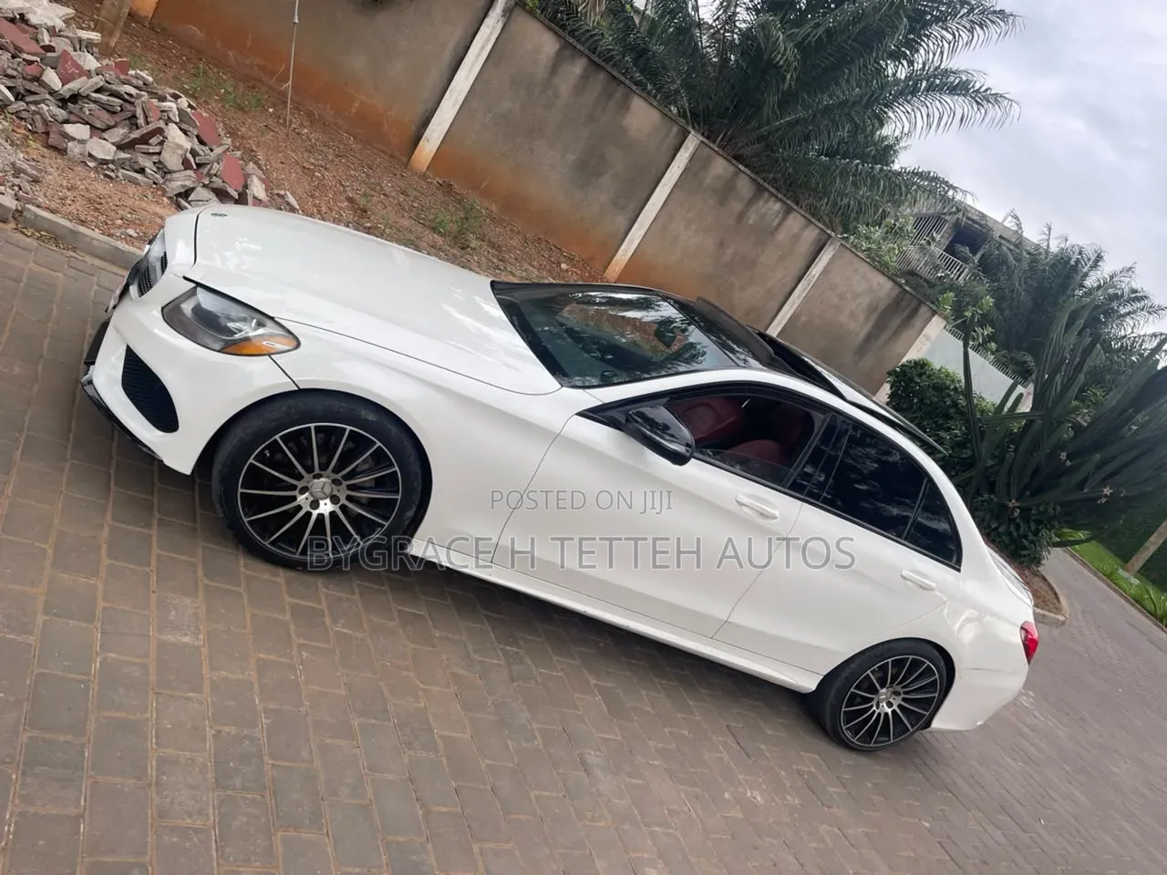 Mercedes-Benz C300 Luxury 4matic Sedan AWD (2.0L 4cyl 7A) 2017 White