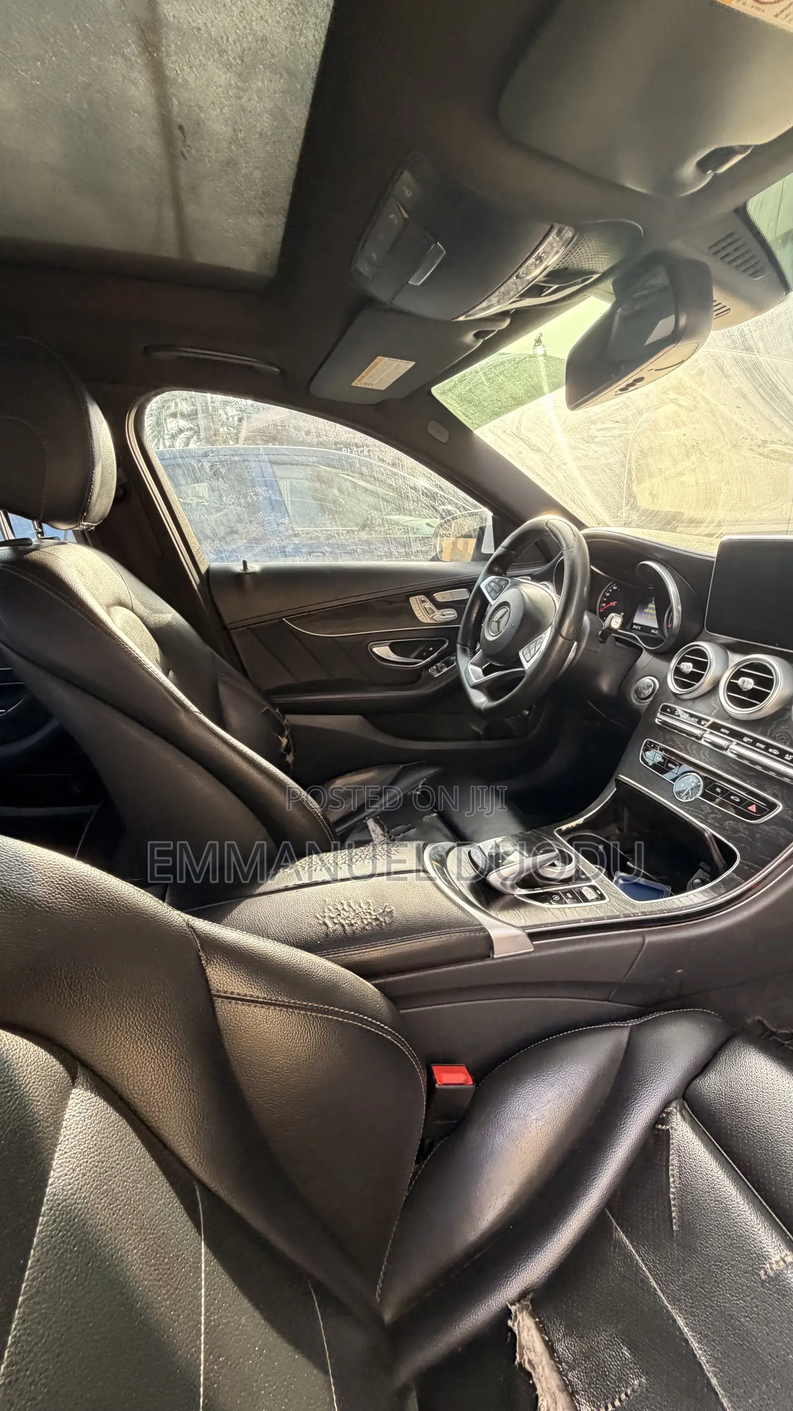 Mercedes-Benz C400 4Matic AWD Sedan (3.0L V6 7A) 2015 White