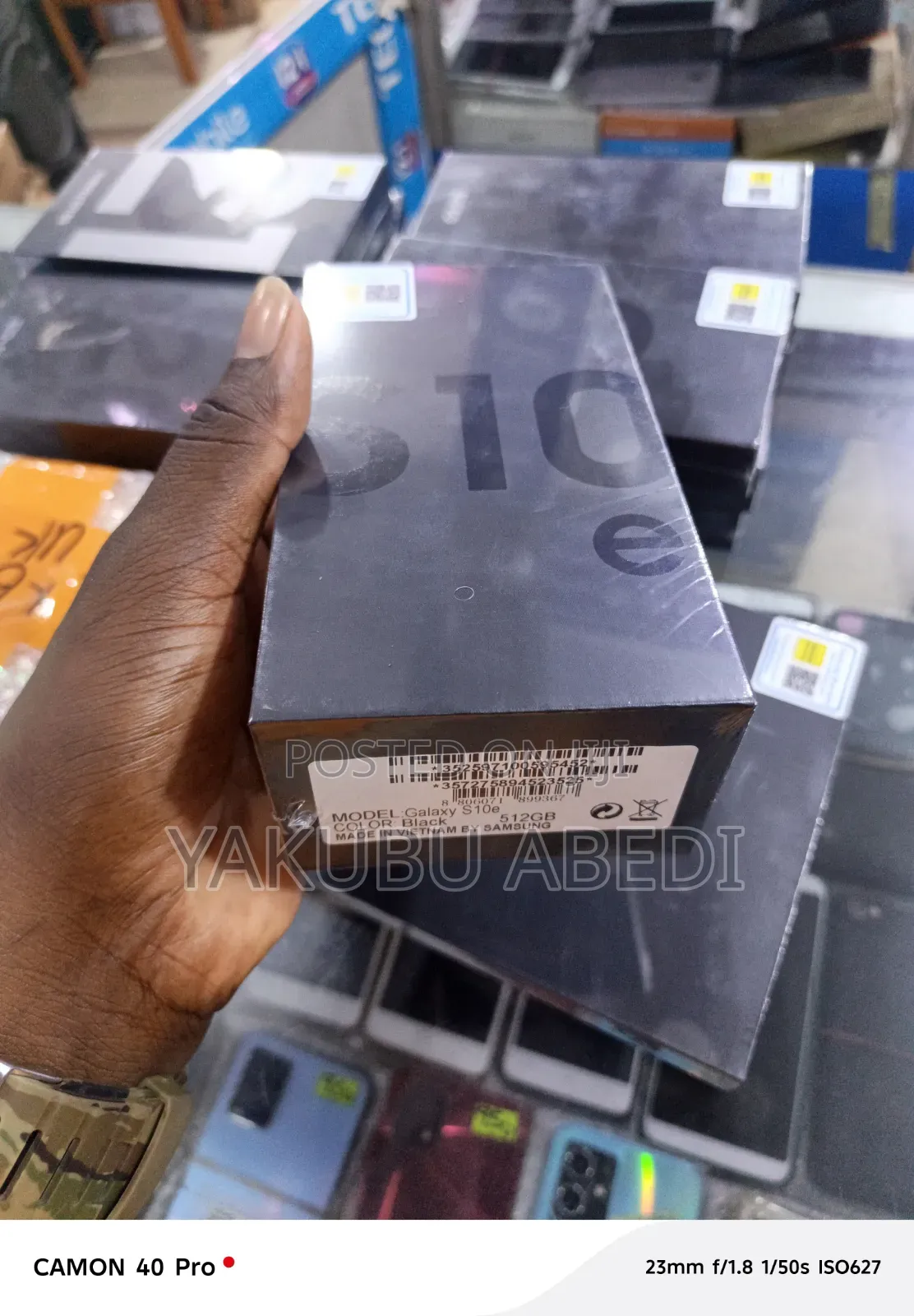 New Samsung Galaxy S10e 128 GB Black