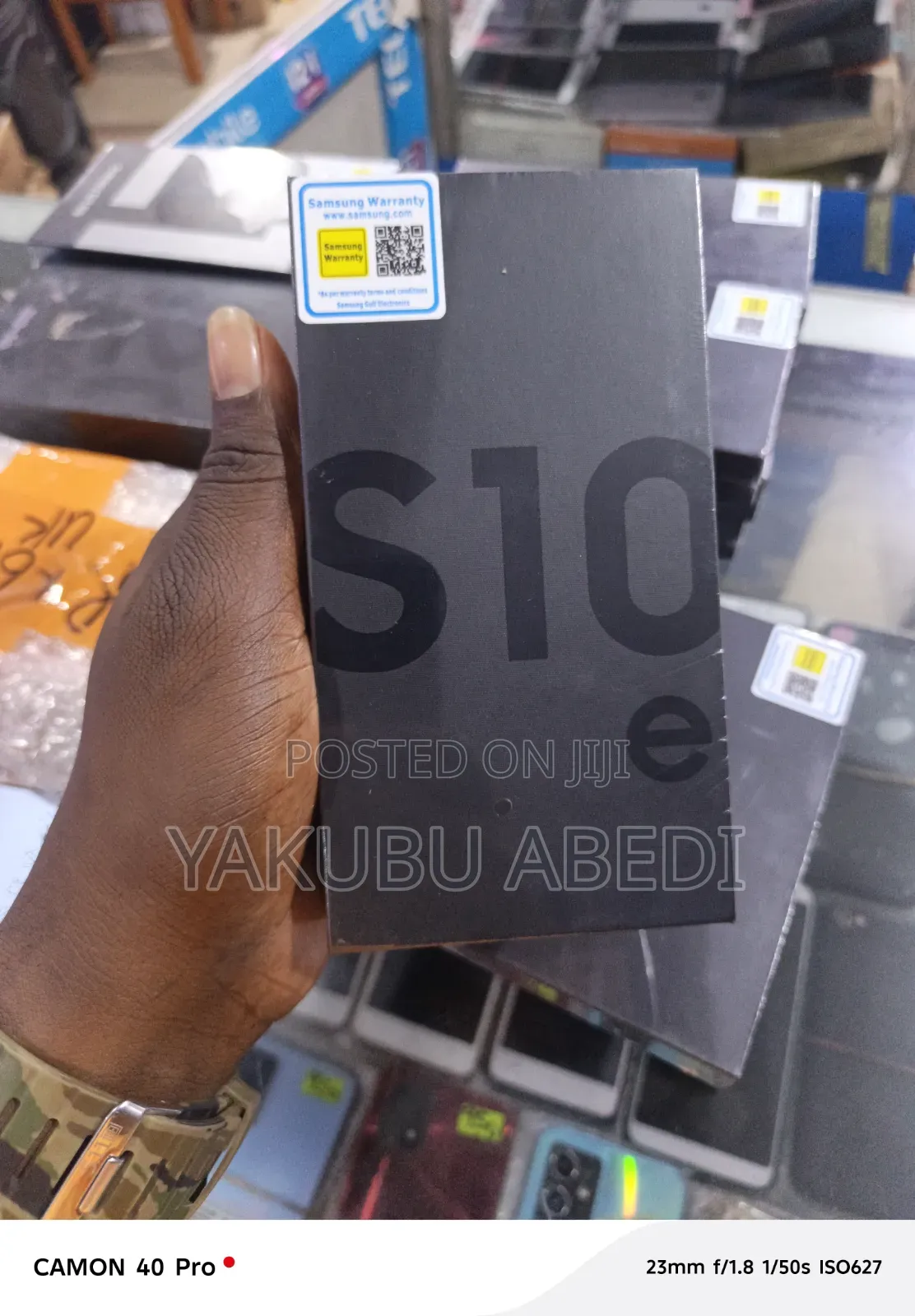 New Samsung Galaxy S10e 128 GB Black