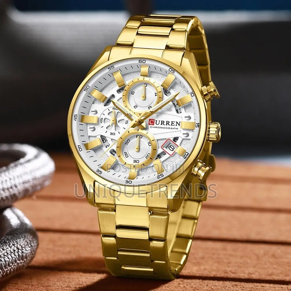 CURREN 8481 Chronograph Wrist Watch
