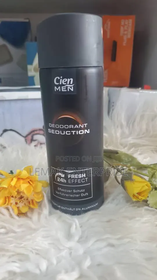 Cien Men Deodorant Spray 24-Hour Fresh. 200 Ml 0% Aluminum