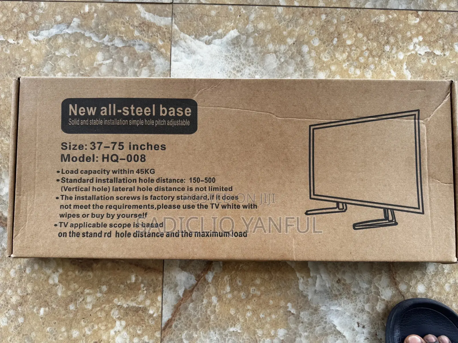Universal TV Legs | Size 37-75inches