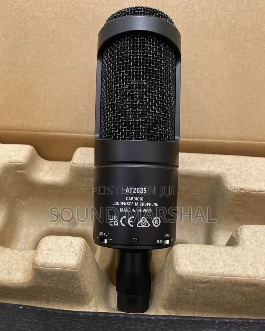 Audio-Technica At2035 Large-Diaphragm Condenser Microphone