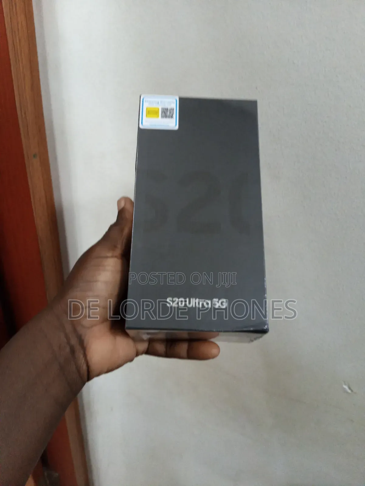 New Samsung Galaxy S20 Ultra 128 GB Black