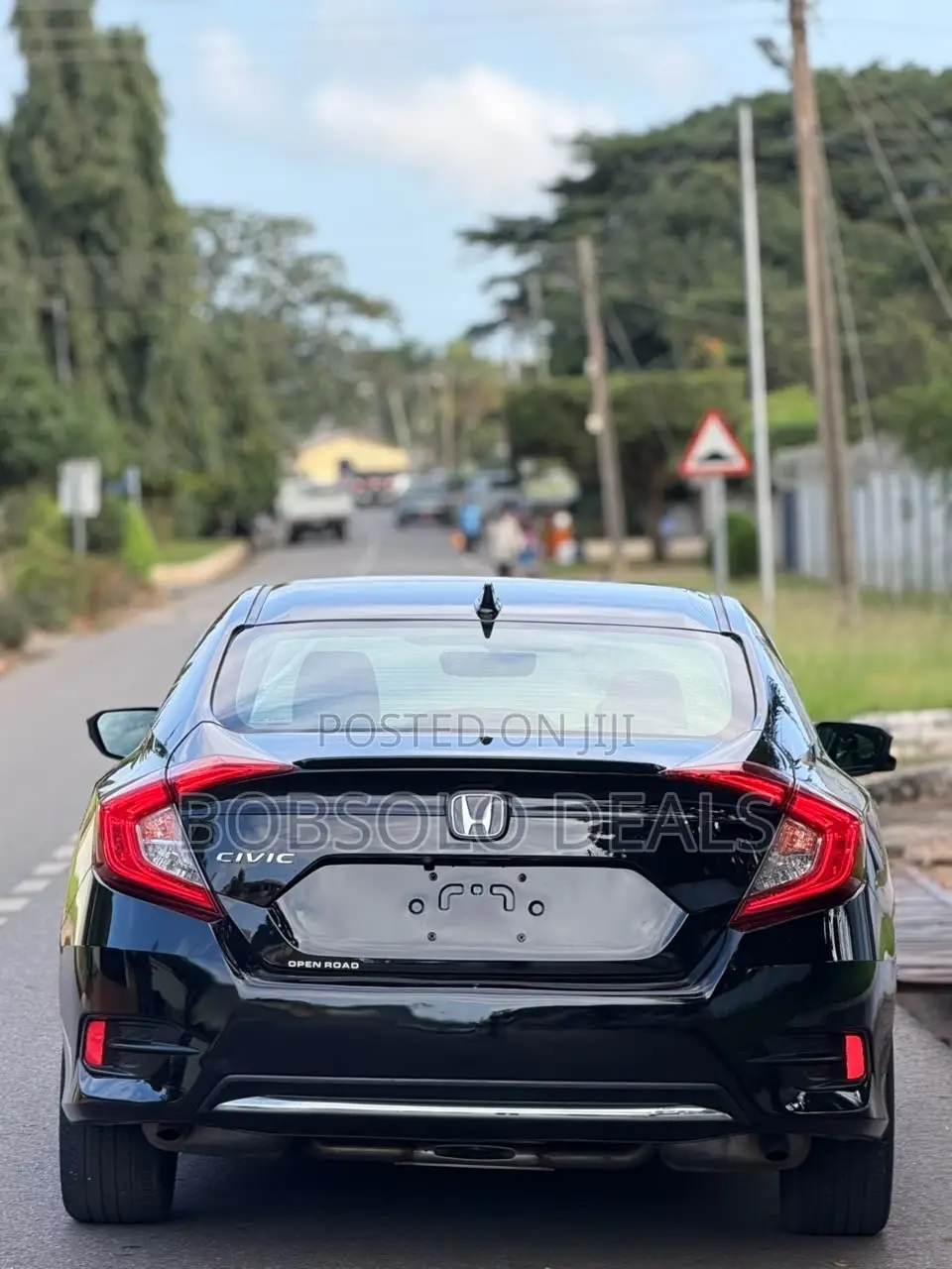Honda Civic EX-L Sedan 2019 Black