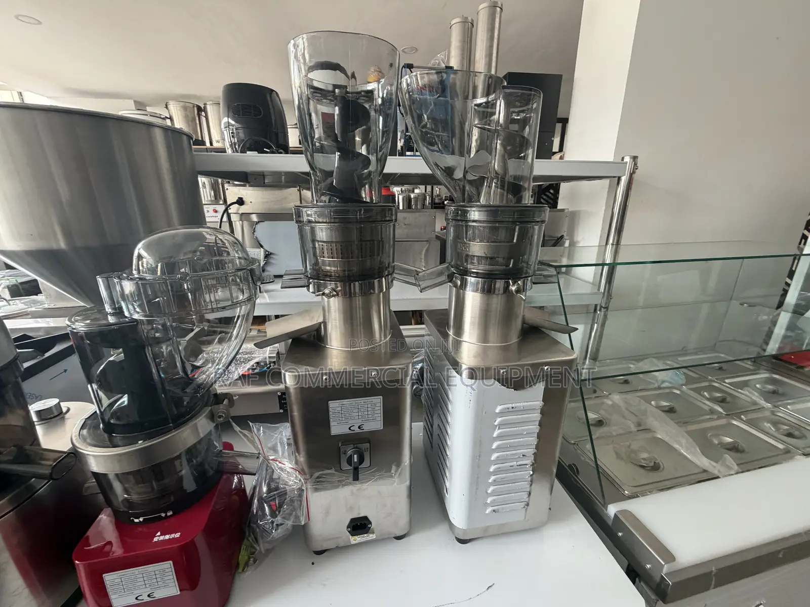 Commercial Full Stainless Steel Slow Juicer 1200W