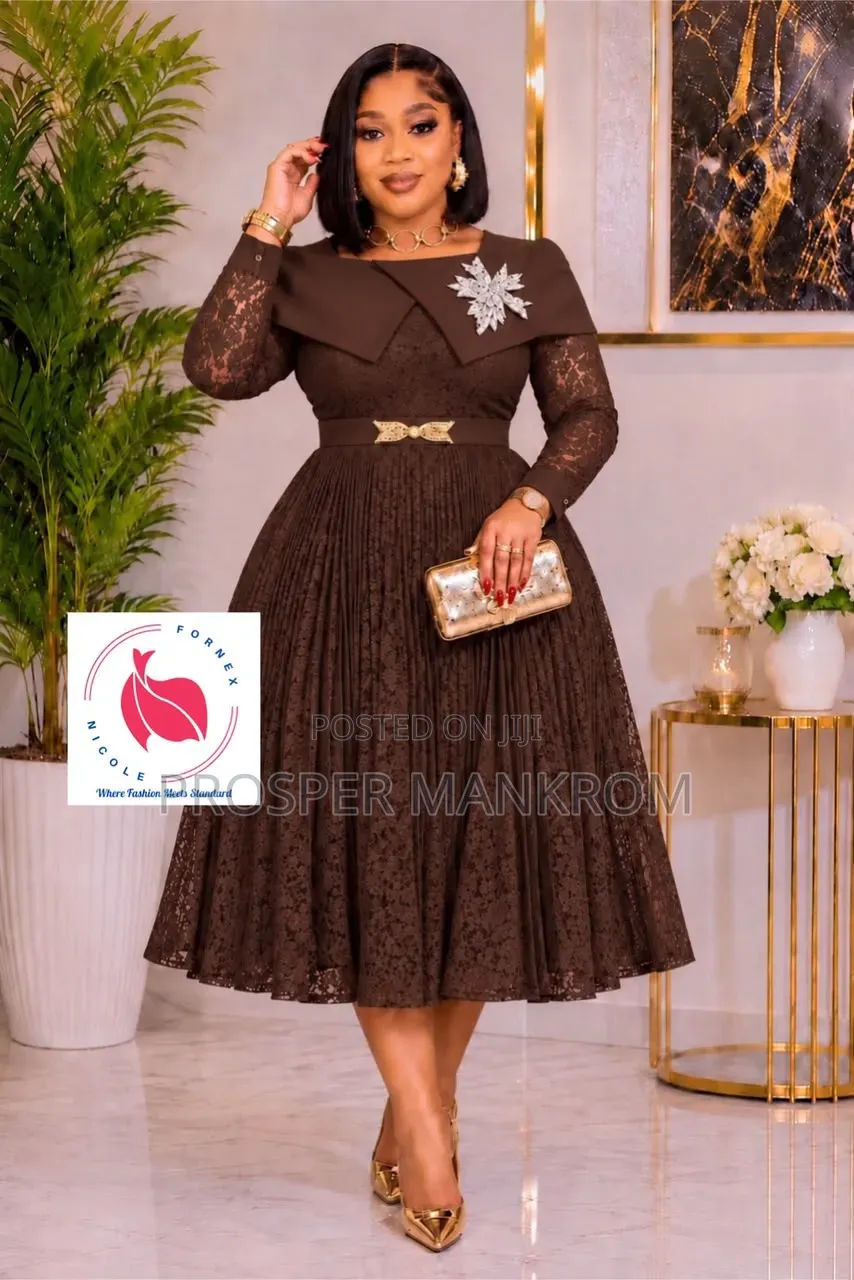 Lady Clara Brown Dress