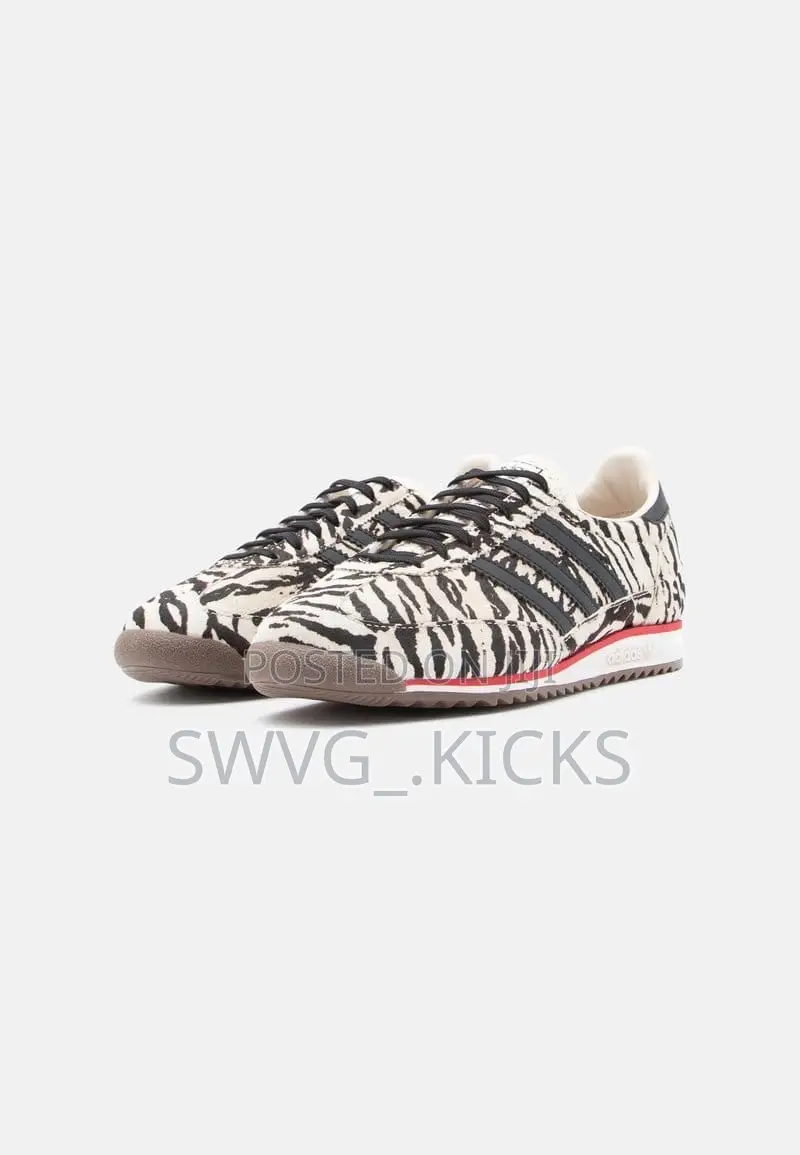 Adidas SL 72 OG Animal Print Leather Sneakers