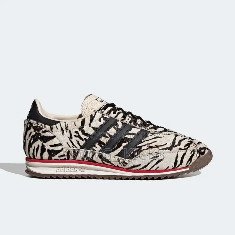 Adidas SL 72 OG Animal Print Leather Sneakers