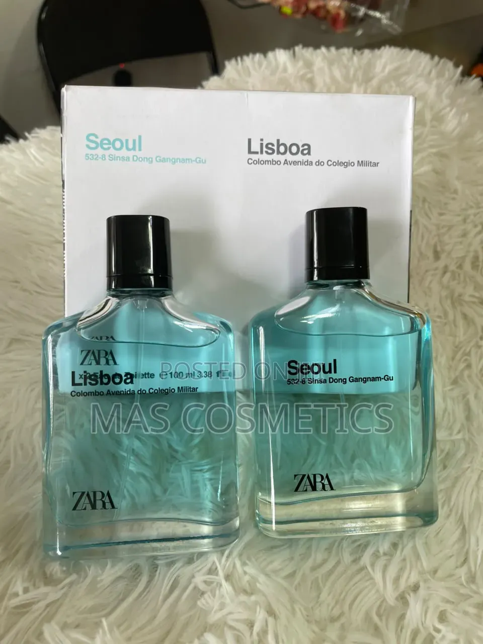 Zara Seoul + Lisboa 100 Ml X 2
