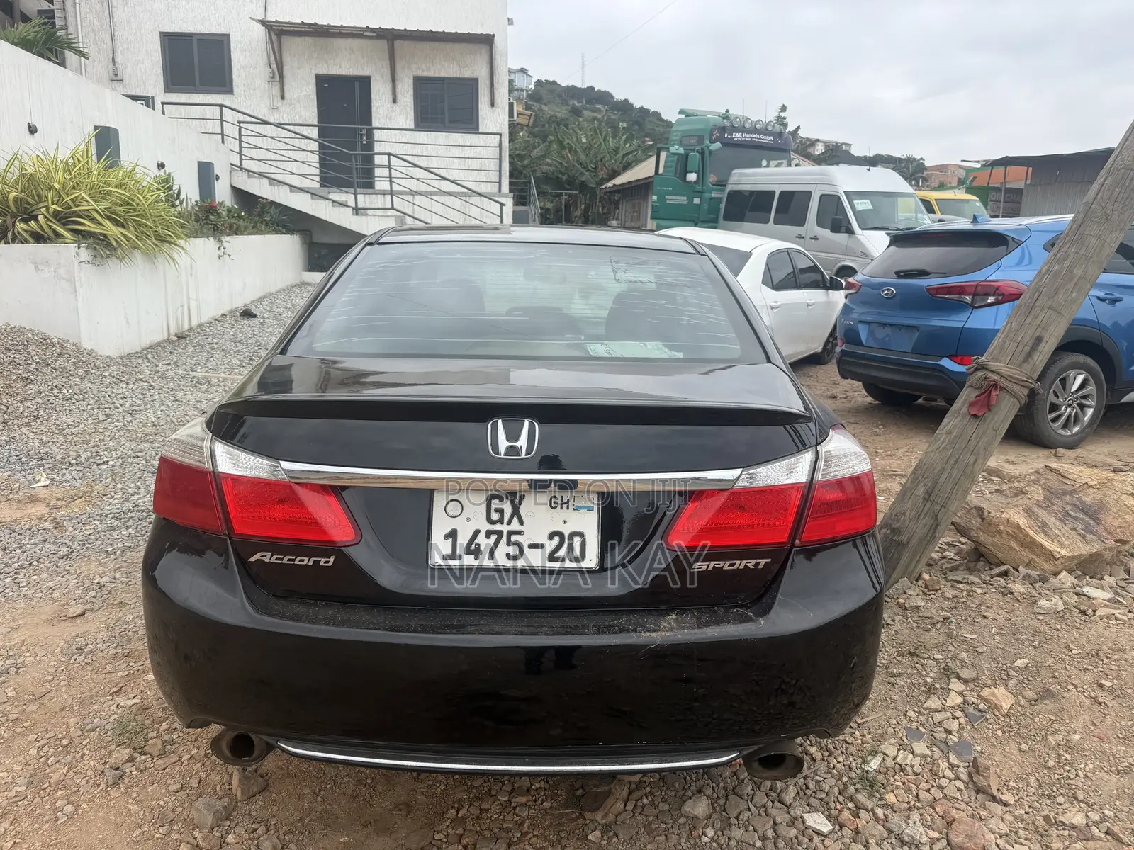 Honda Accord Sport 4dr Sedan (2.4L 4cyl 6M) 2014 Black