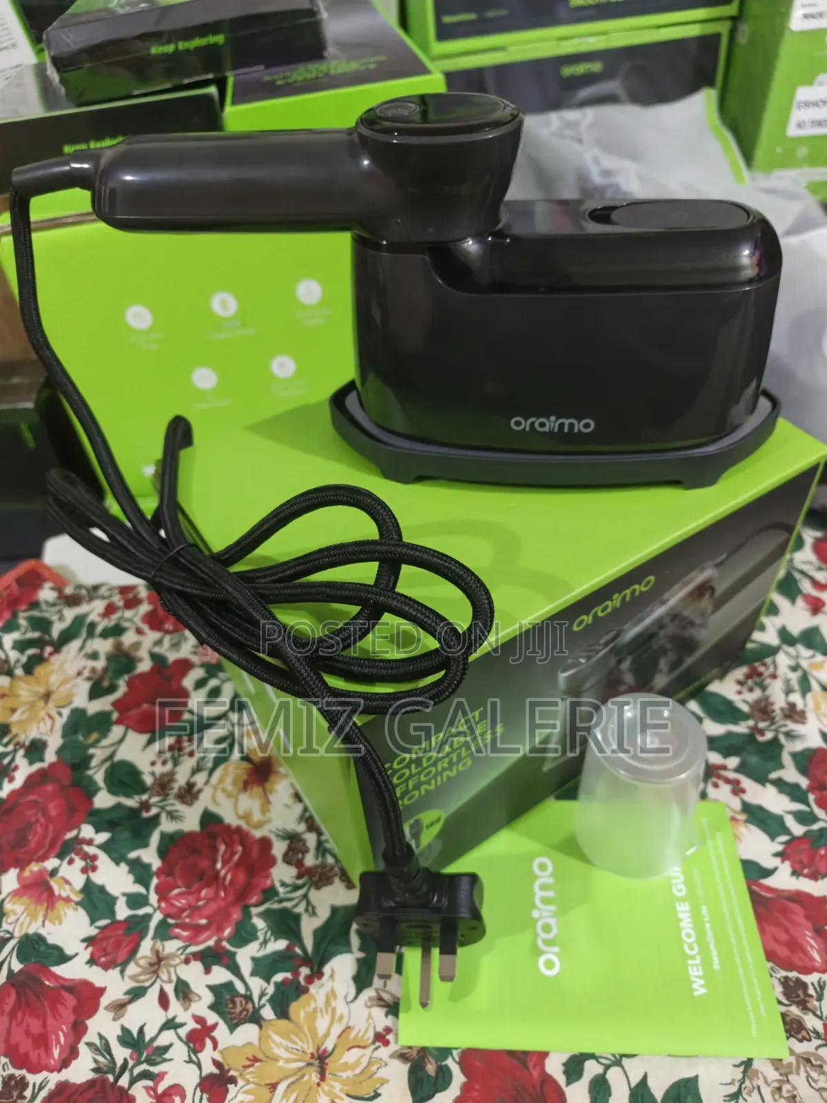 Oraimo SteamCore Lite Portable Steam Iron | 6 Modes, 130ml Tank