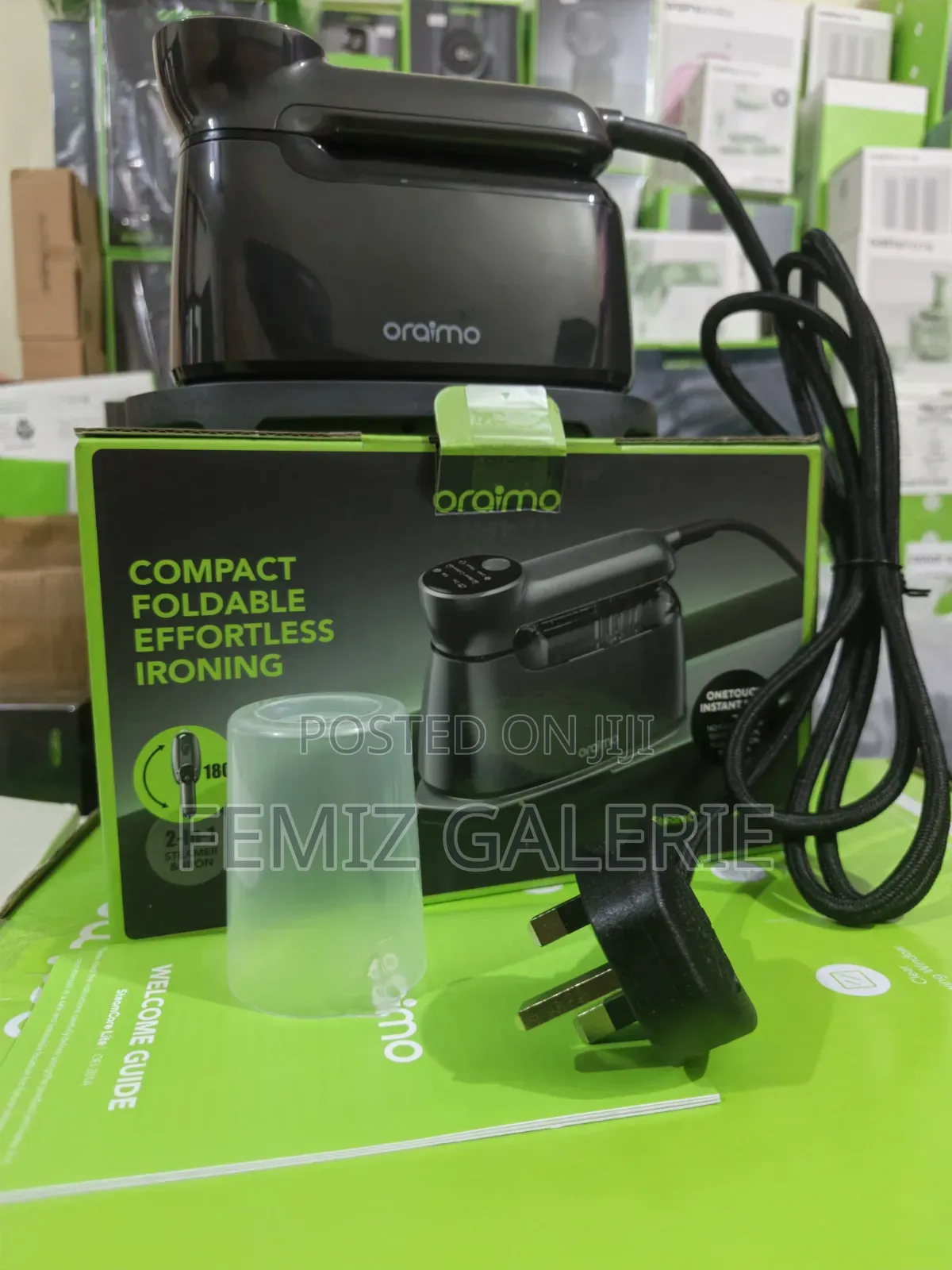 Oraimo SteamCore Lite Portable Steam Iron | 6 Modes, 130ml Tank