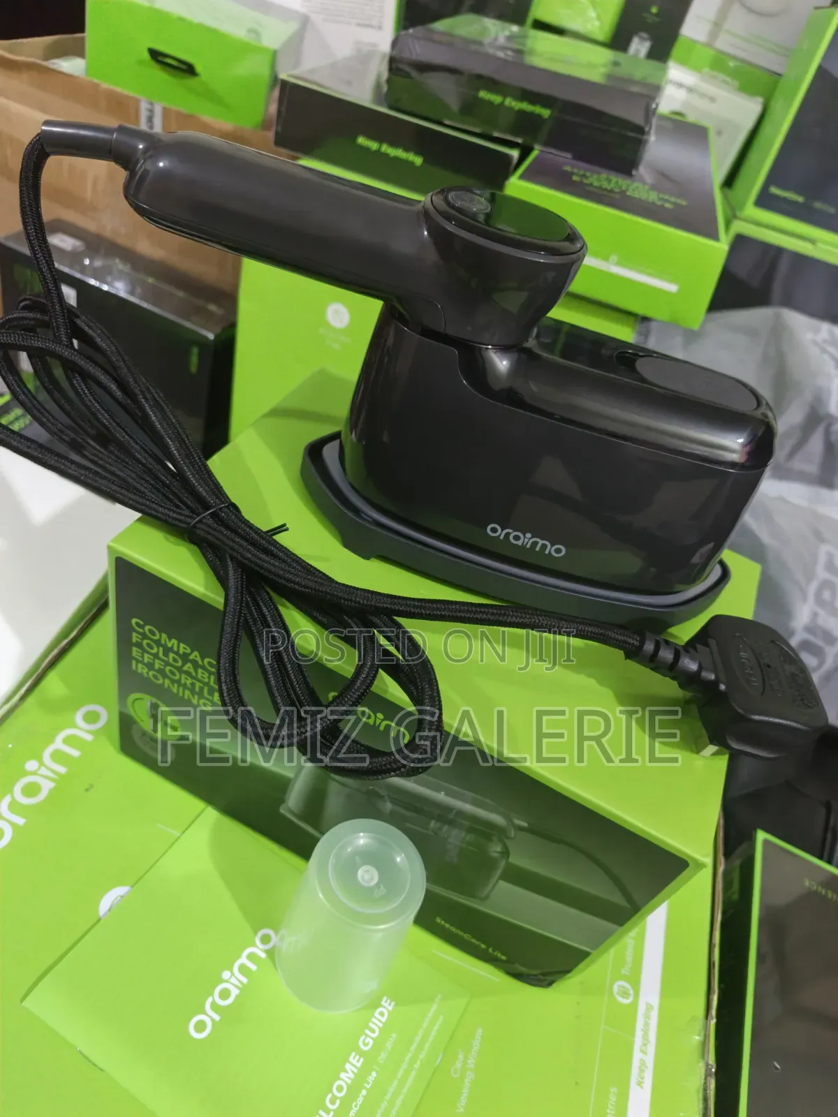Oraimo SteamCore Lite Portable Steam Iron | 6 Modes, 130ml Tank