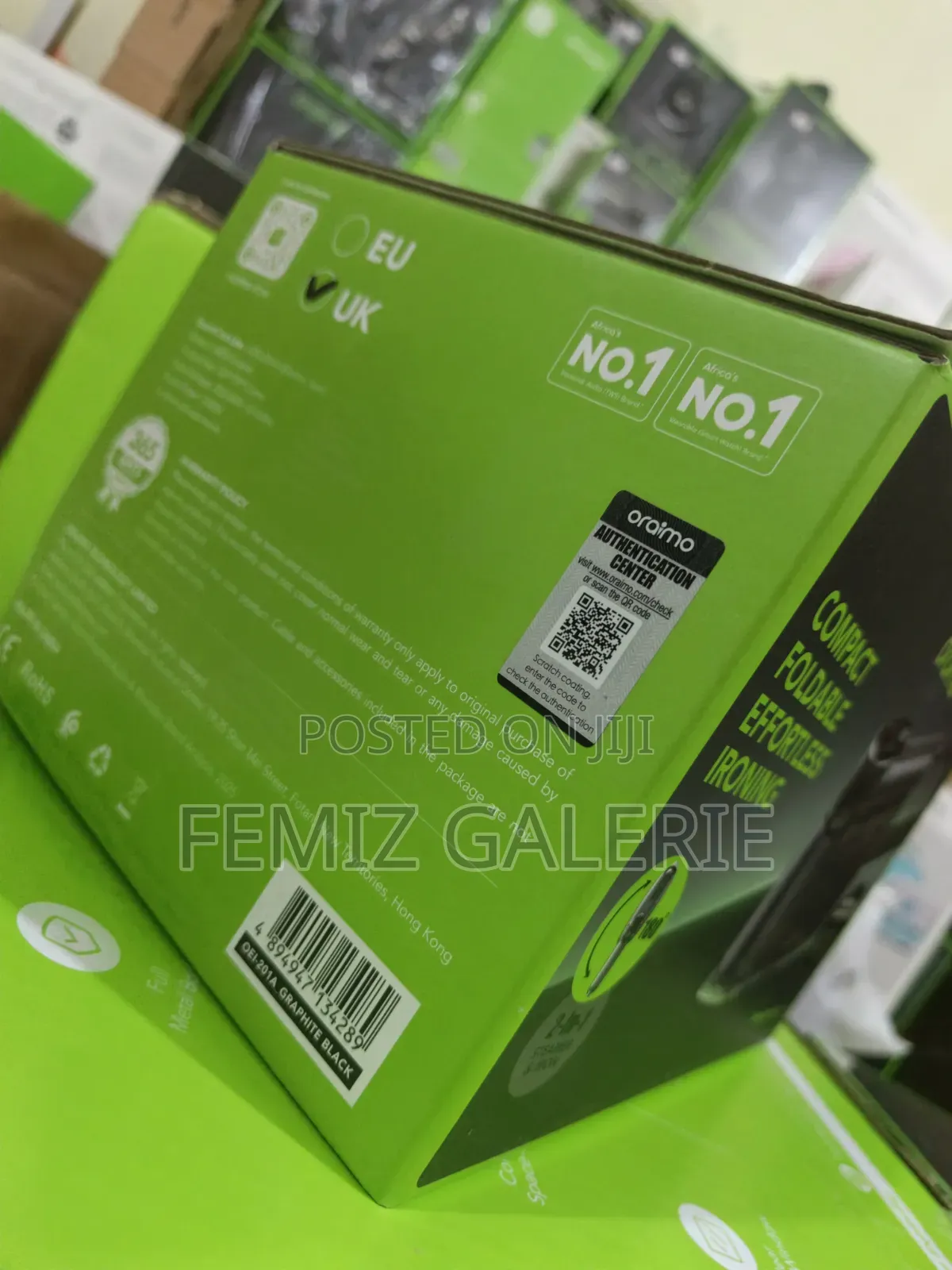 Oraimo SteamCore Lite Portable Steam Iron | 6 Modes, 130ml Tank