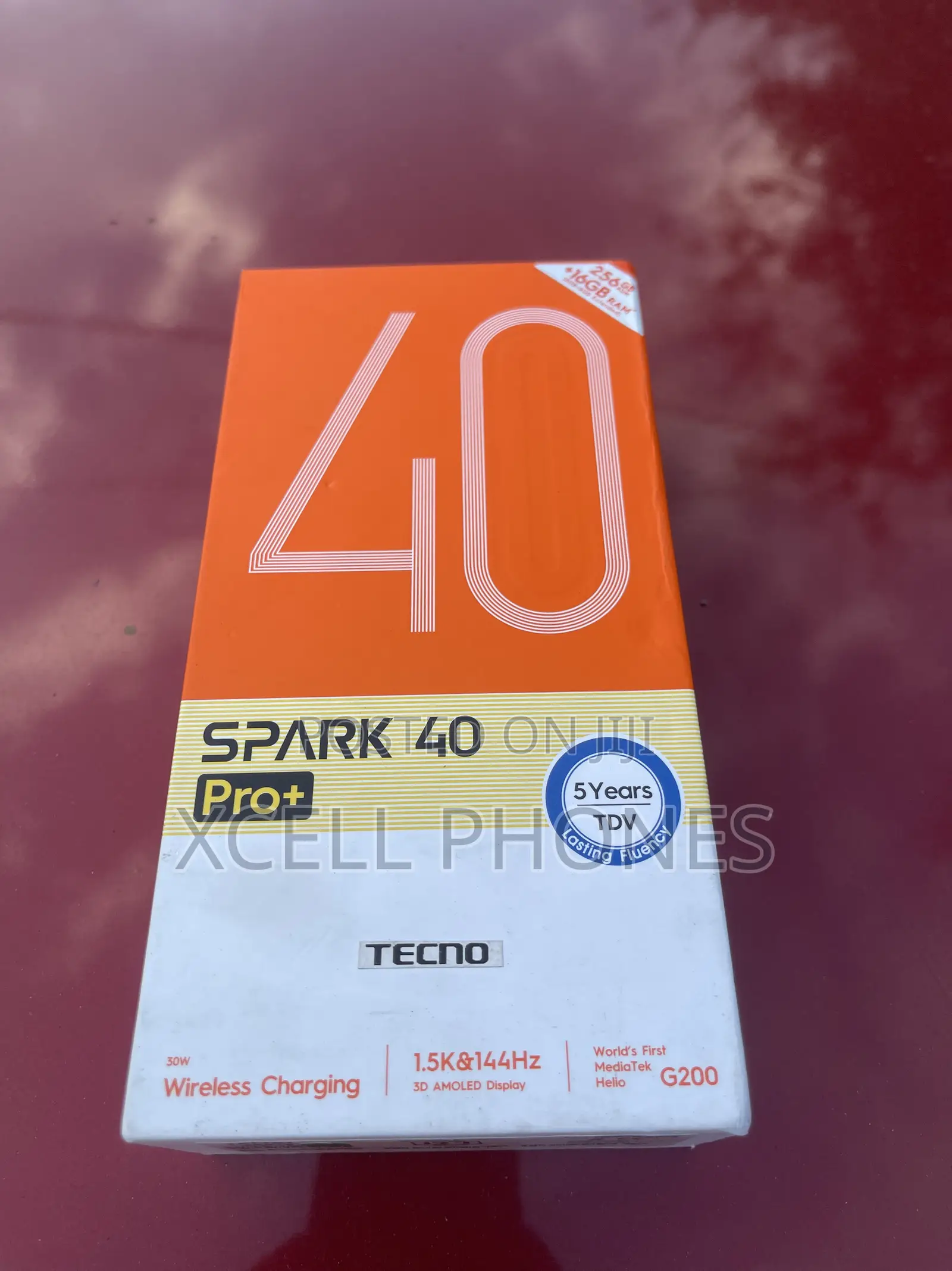 New Tecno Spark 40 Pro+ 256 GB Black