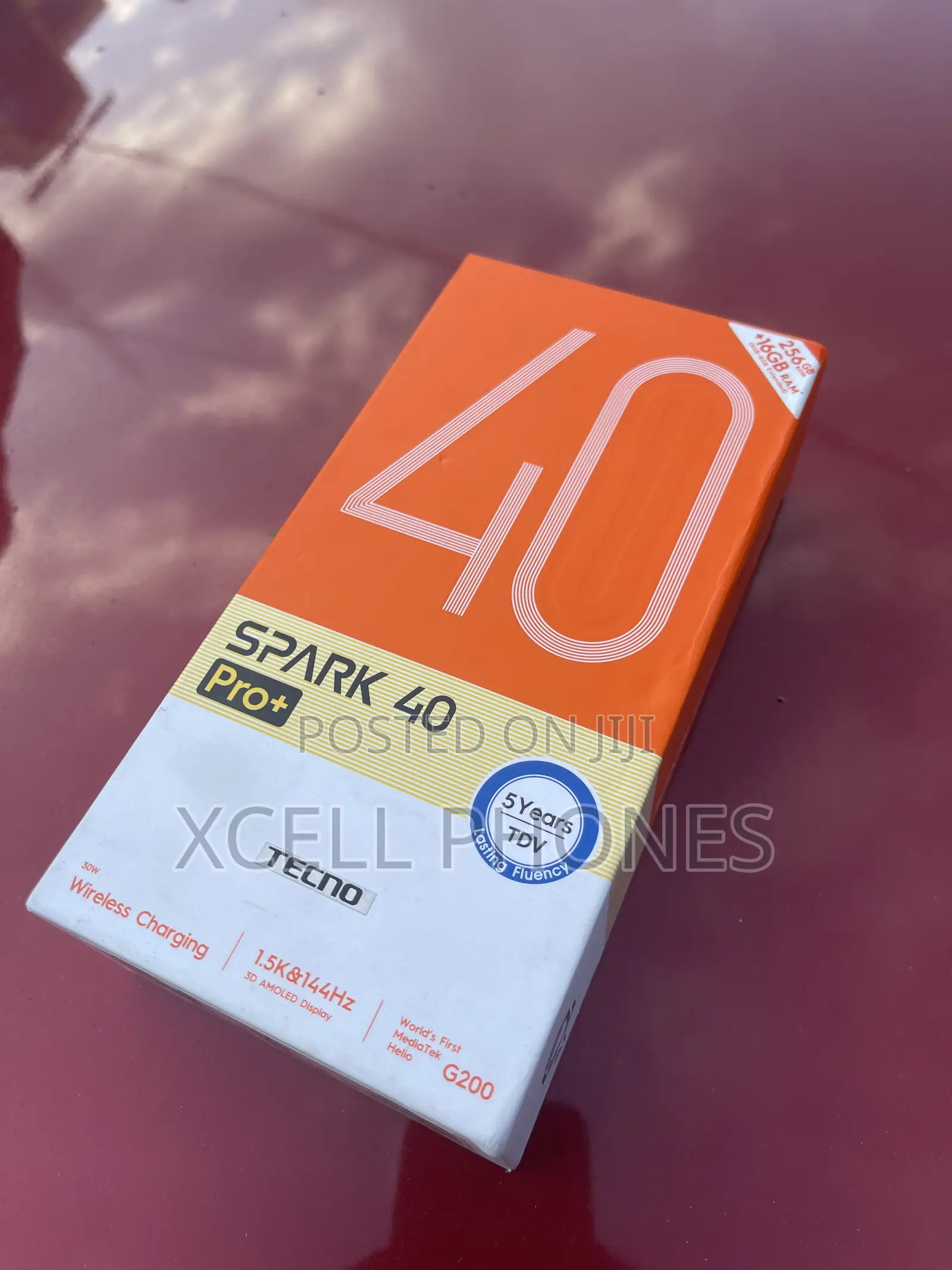 New Tecno Spark 40 Pro+ 256 GB Black