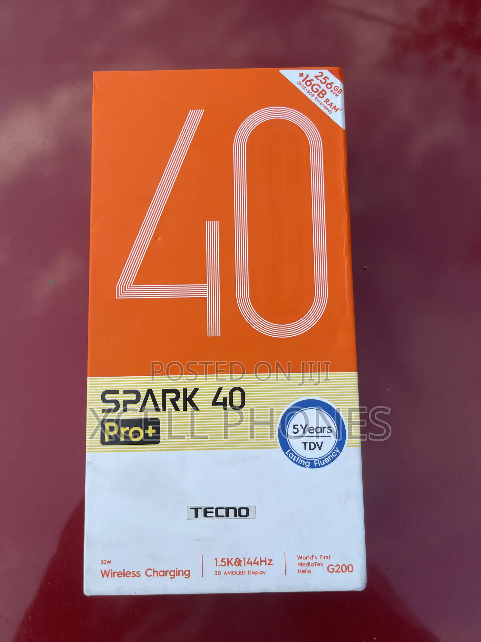 New Tecno Spark 40 Pro+ 256 GB Black
