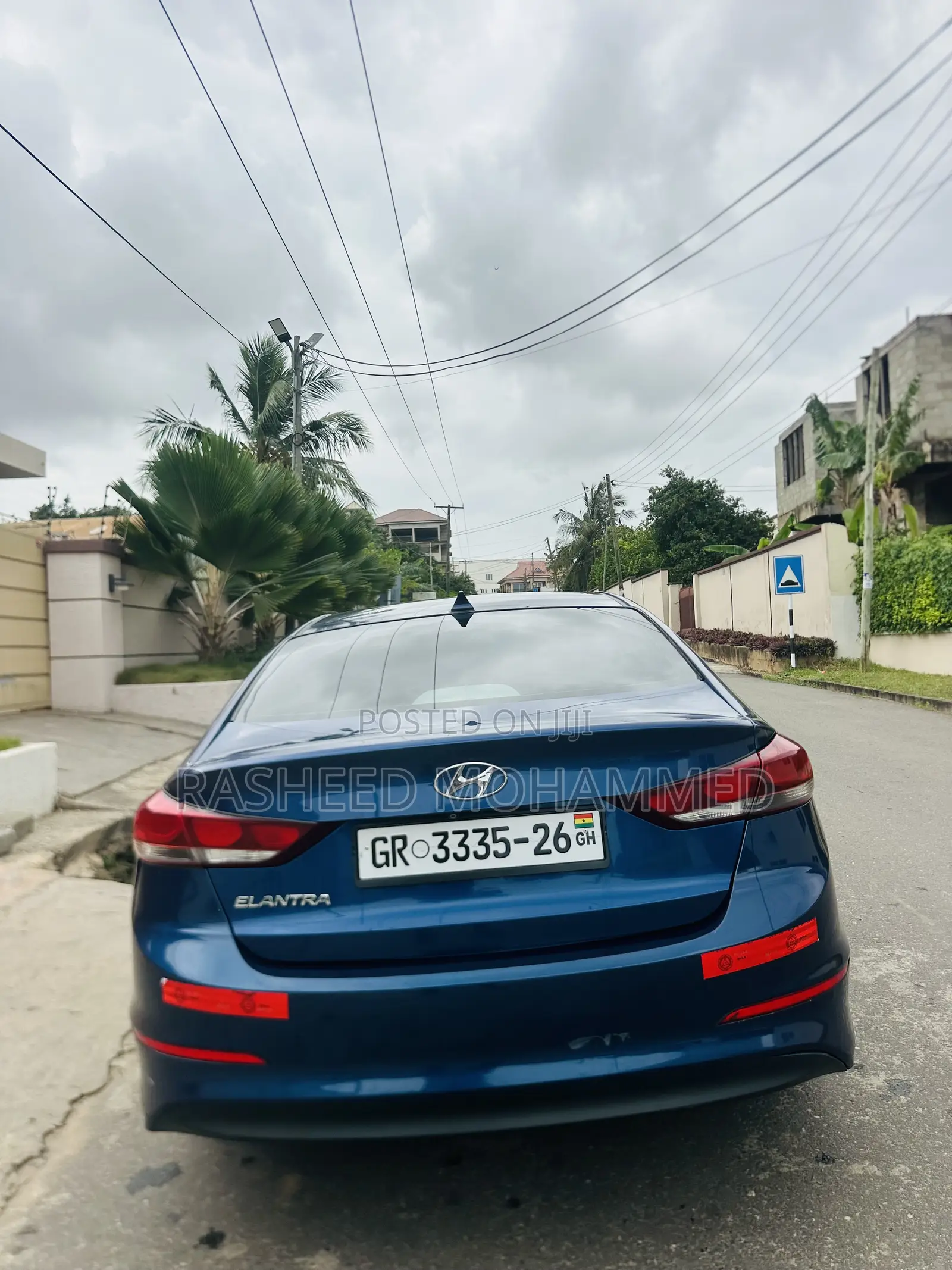 Hyundai Elantra 2017 Blue