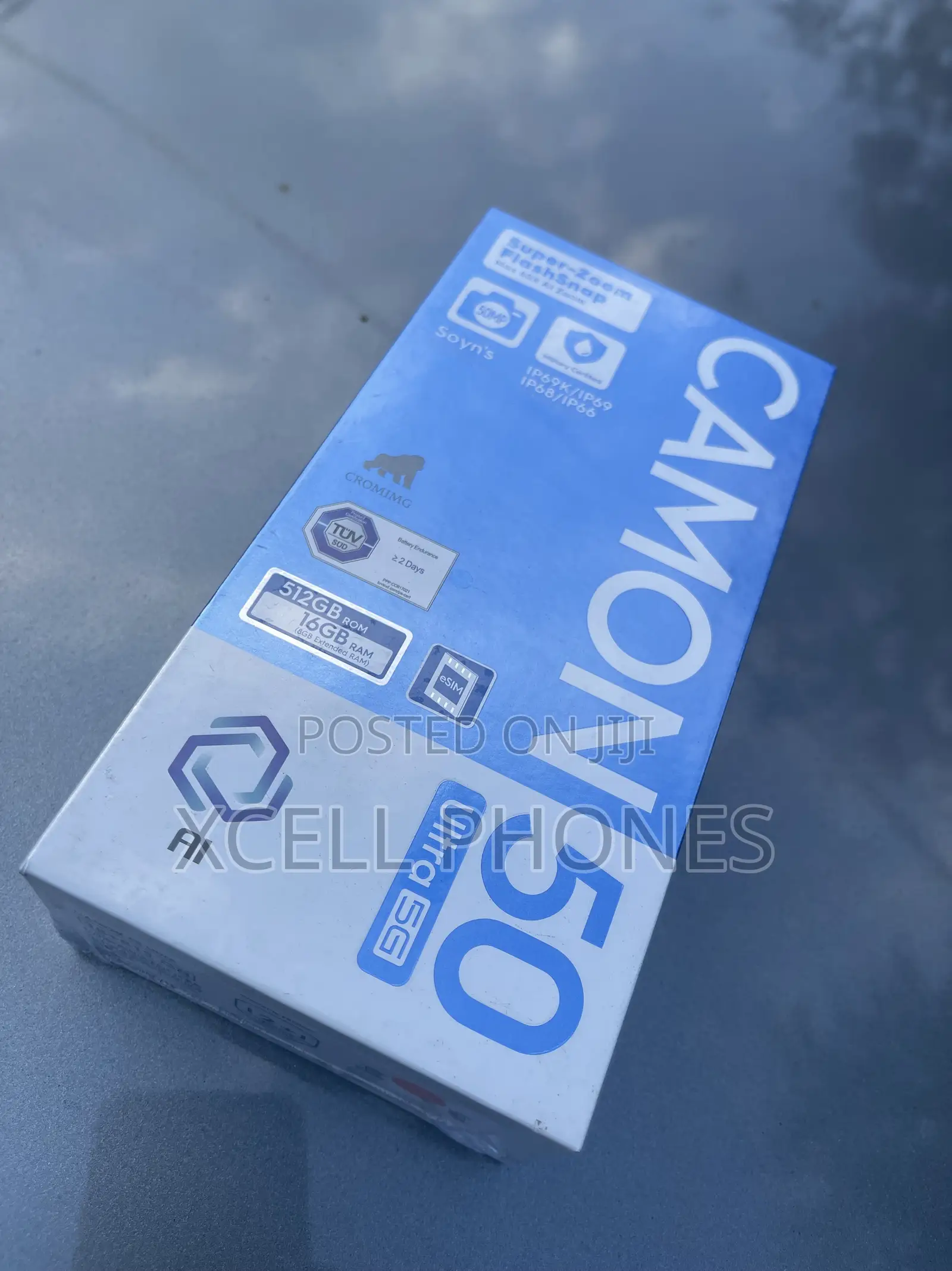 New Tecno Camon 50 Ultra 512 GB Black