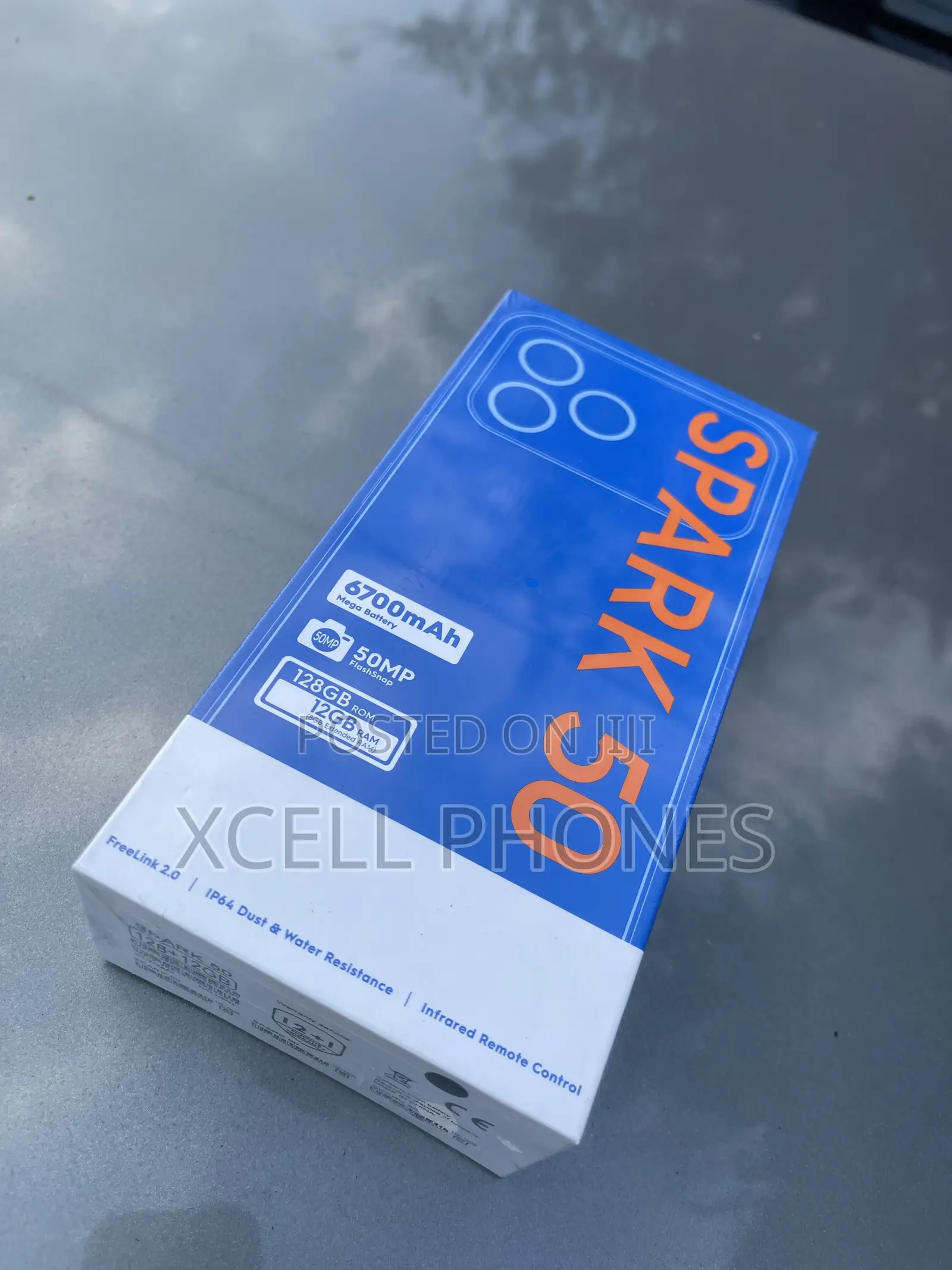 New Tecno Spark 50 128 GB Black