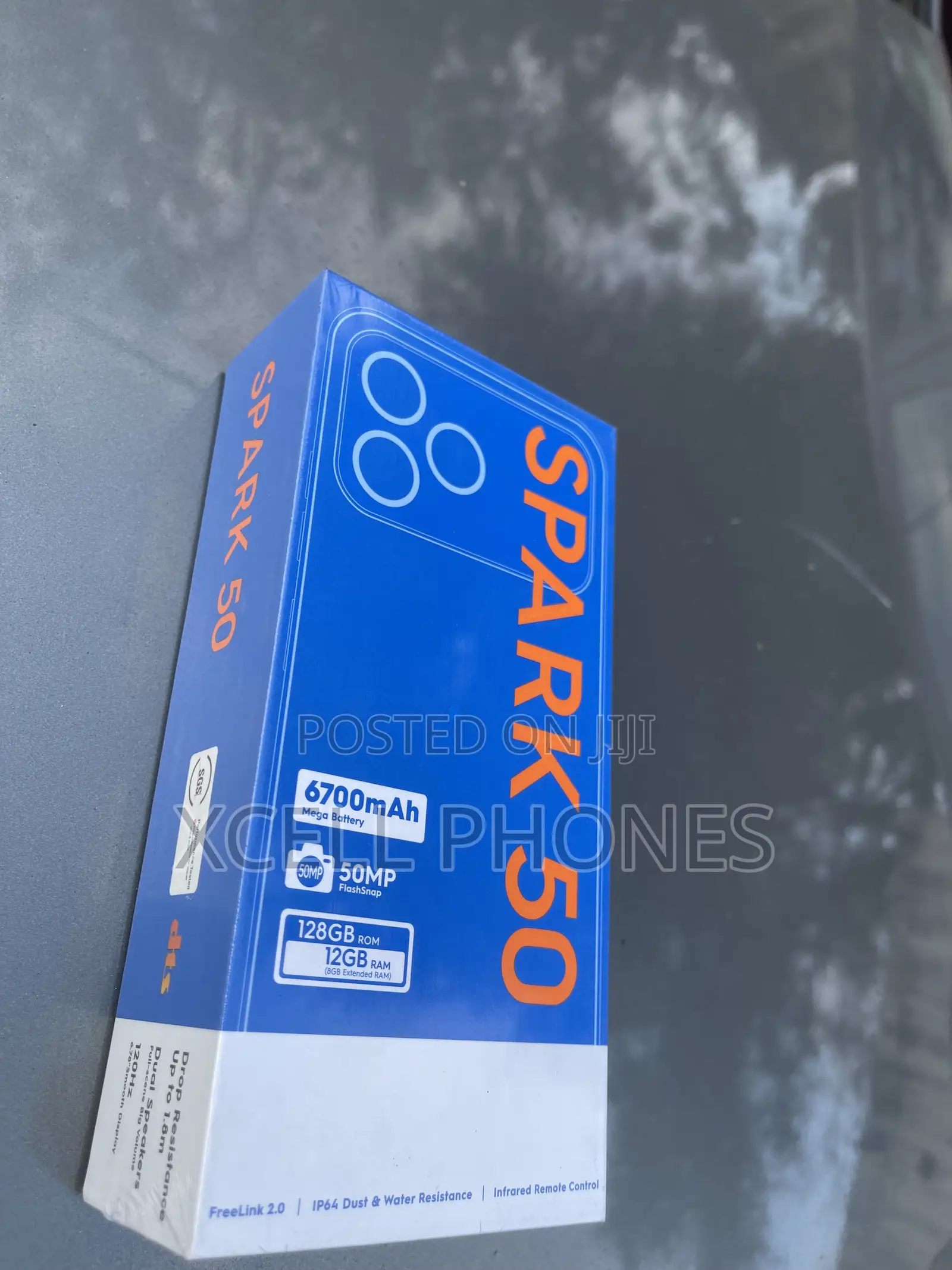 New Tecno Spark 50 128 GB Black