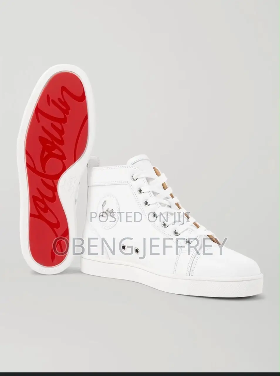 Original Christian Louboutin High-Top White