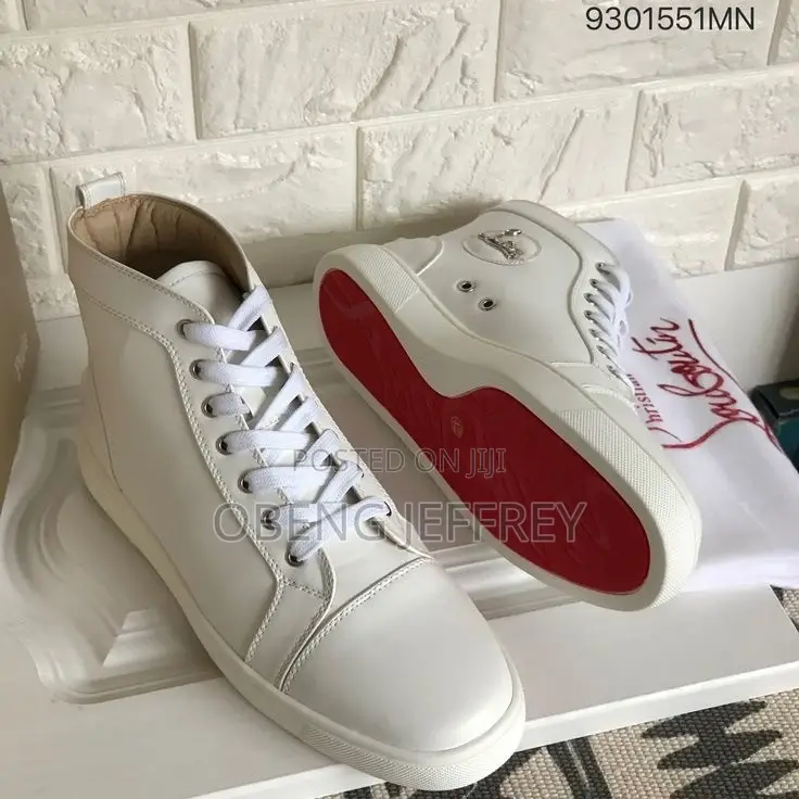 Original Christian Louboutin High-Top White