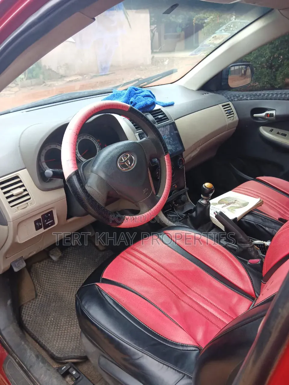 Toyota Corolla 2008 Red