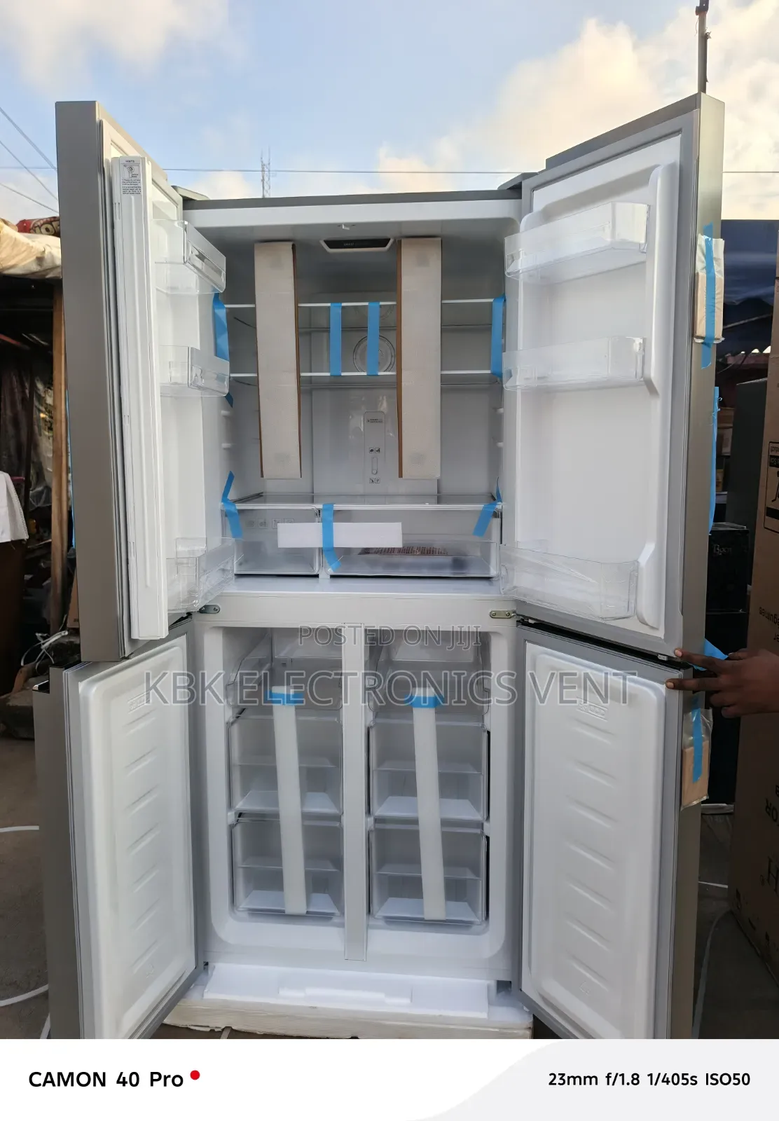 Roch 450Liter 4Doors Refrigerator Premium Doors
