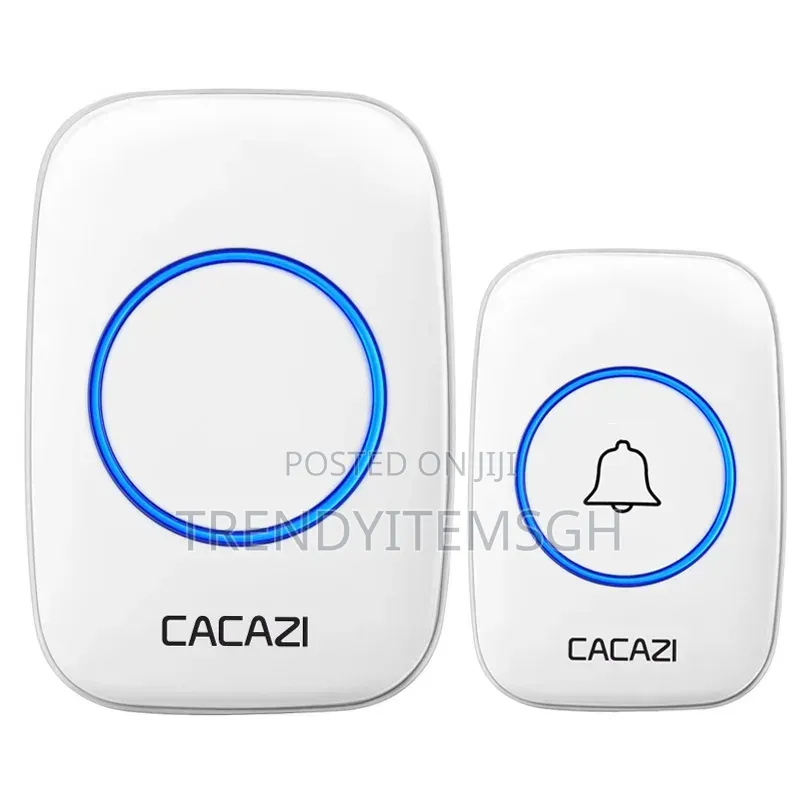 300m Waterproof Wireless Doorbell (Battery Operated)
