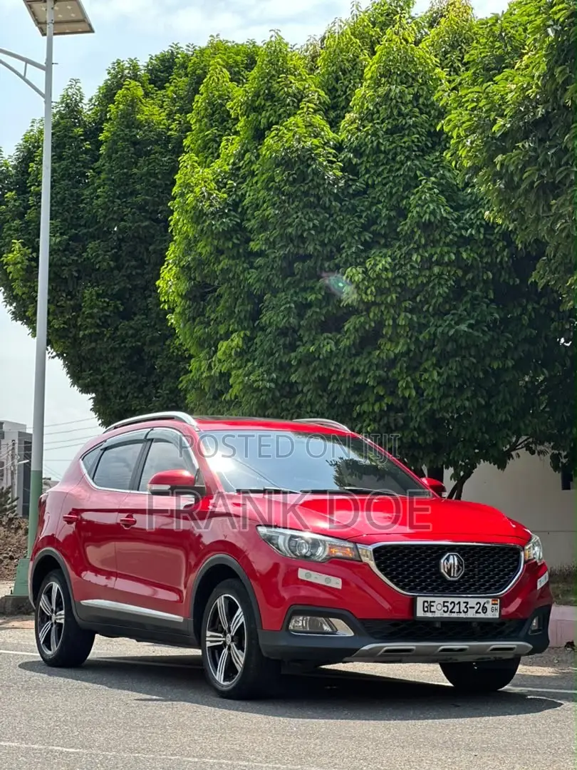 MG ZS 2017 Red
