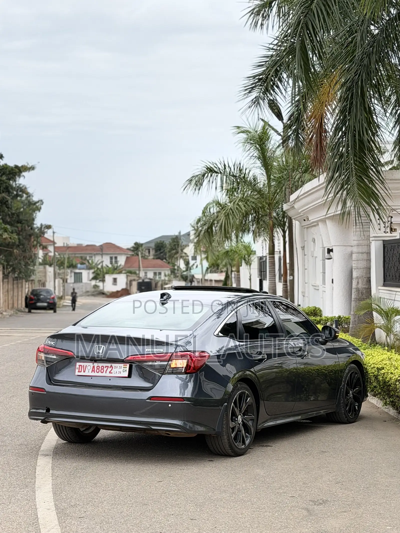 Honda Civic Touring 2022 Gray