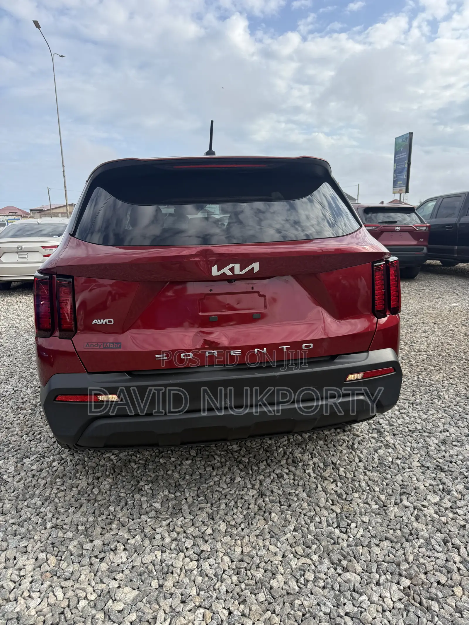 Kia Sorento 2022 Red