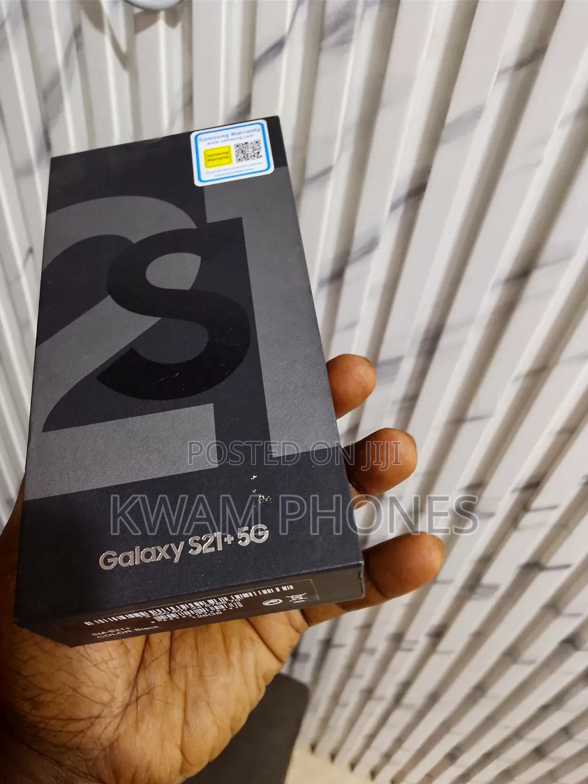 New Samsung Galaxy S21+ 5G 128 GB Black