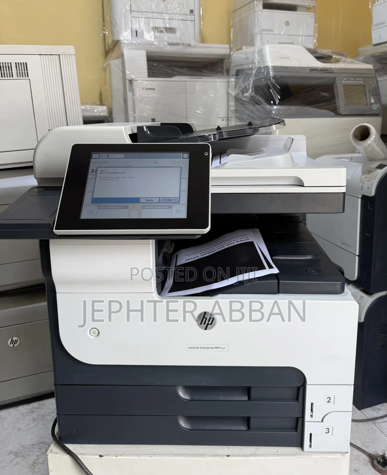 HP Laserjet Enterprise MFP M725