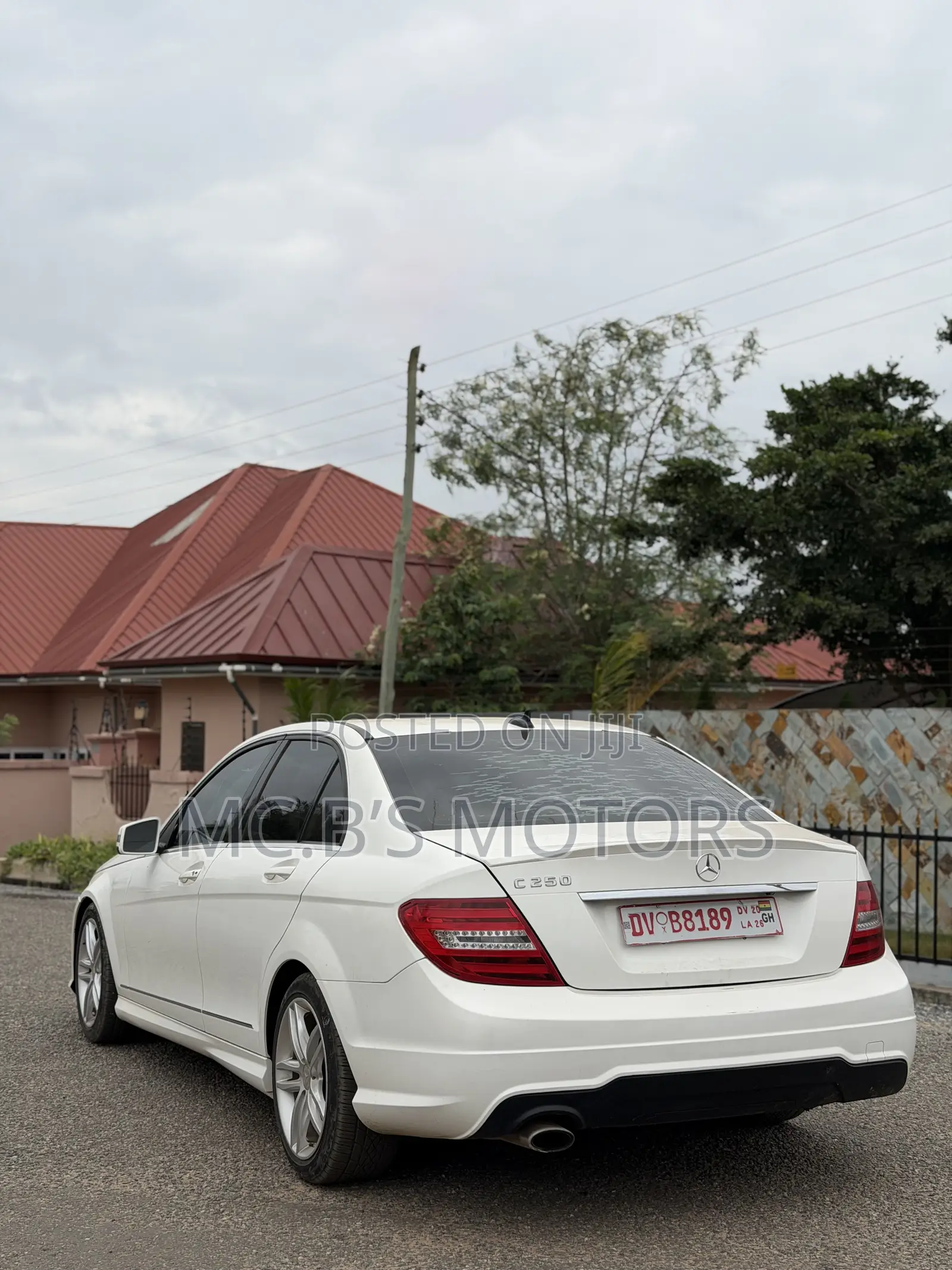 Mercedes-Benz C250 2014 White