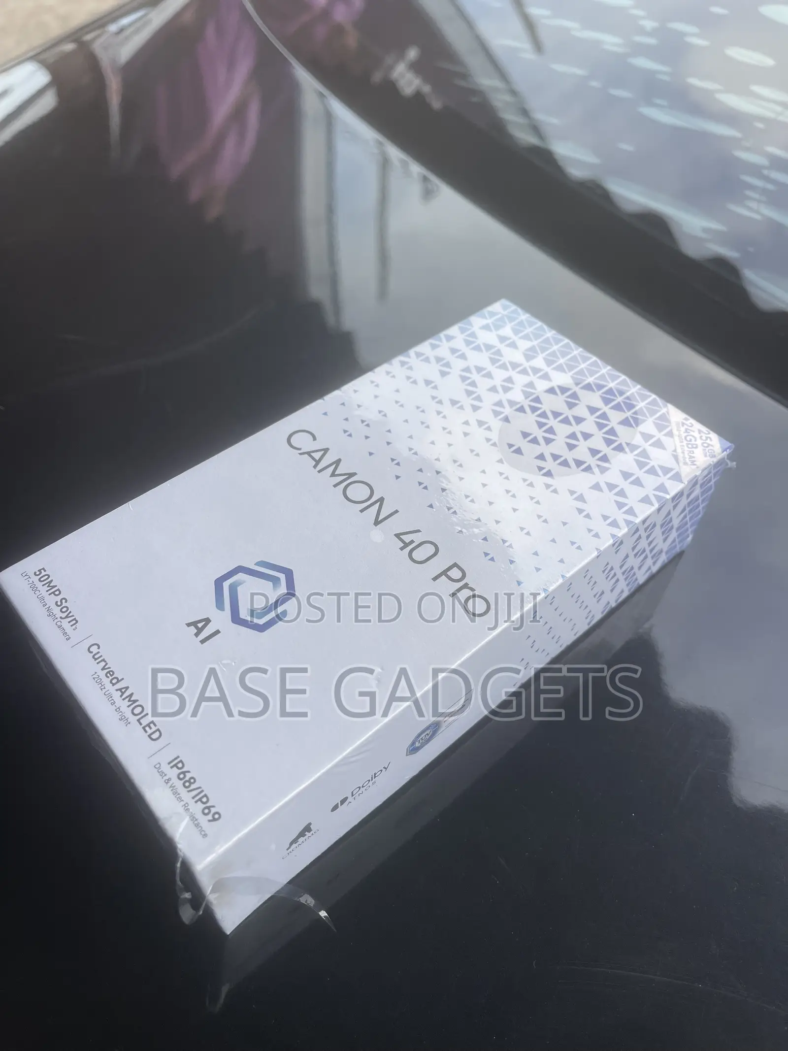 New Tecno Camon 40 Pro 5G 256 GB Black