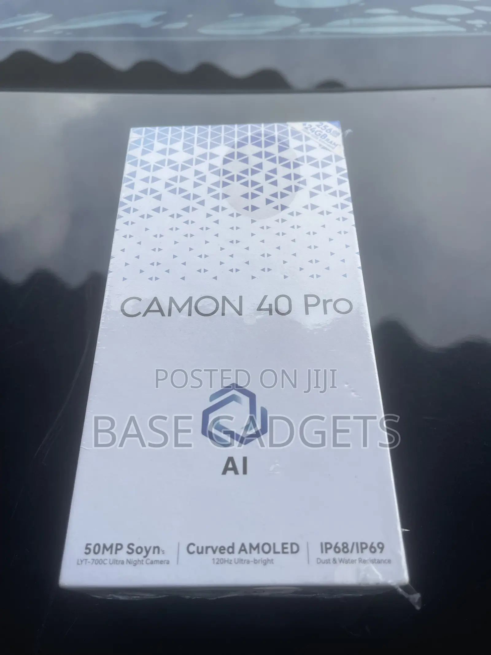 New Tecno Camon 40 Pro 5G 256 GB Black