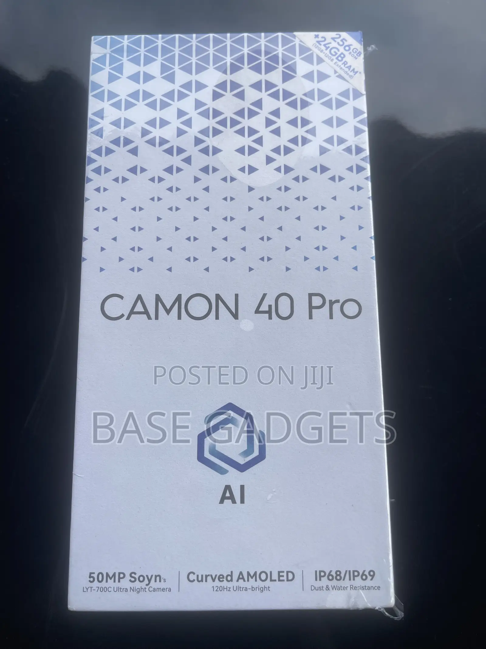 New Tecno Camon 40 Pro 5G 256 GB Black
