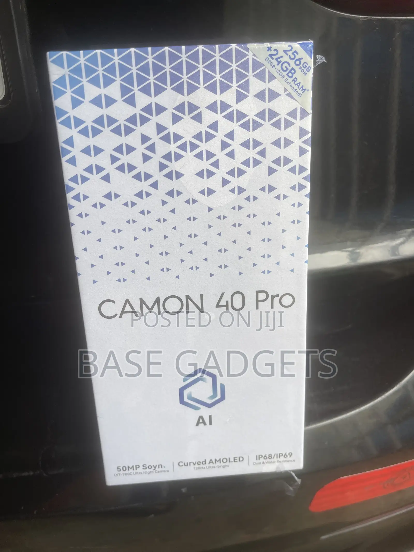 New Tecno Camon 40 Pro 5G 256 GB Black