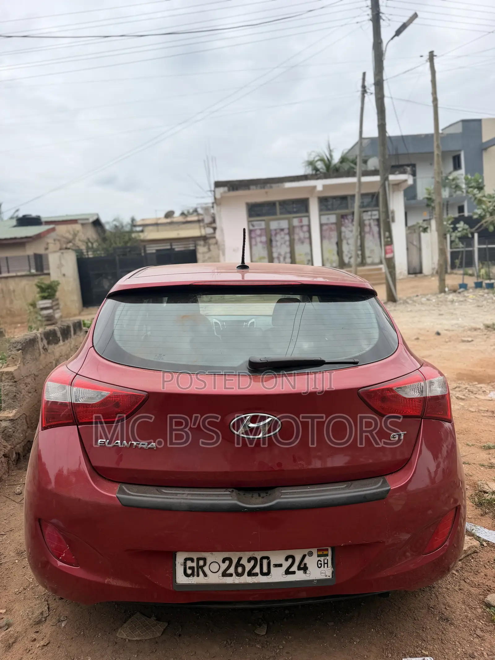 Hyundai Elantra 2017 Red