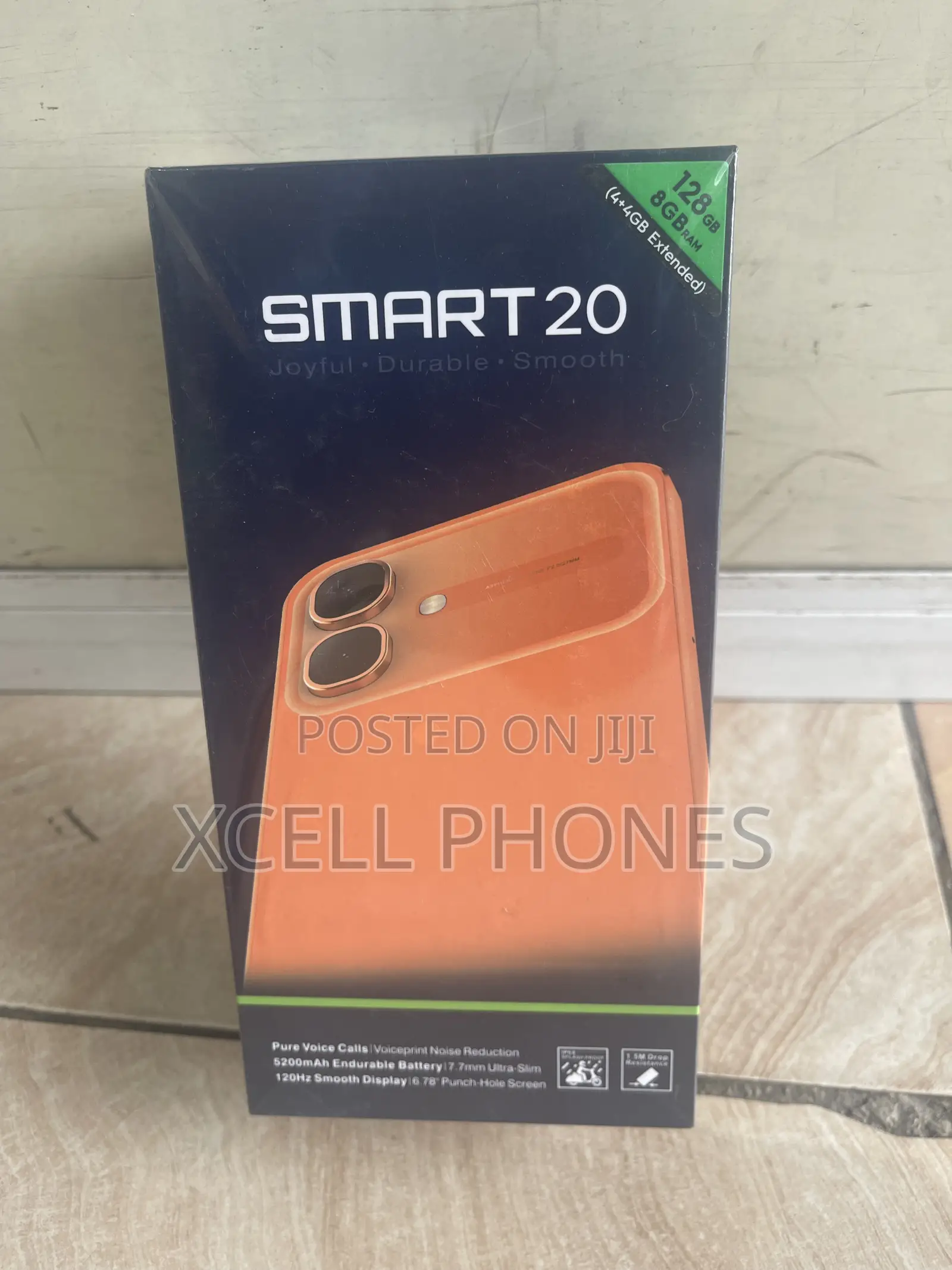 New Infinix Smart 20 128 GB Black